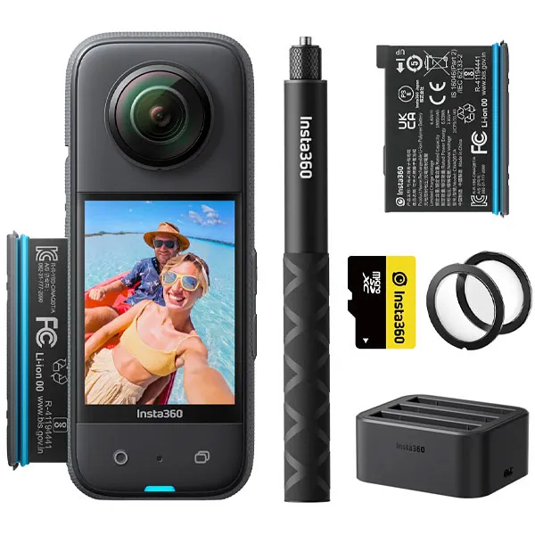 CAMERA INSTA360 X3 P.BAQ0001001 THINK BOLD KIT PRETO