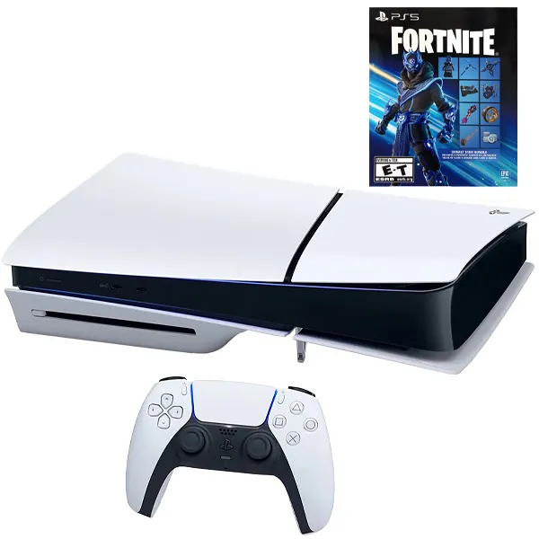 GAME PLAY 5 1TB 2015A 8K SLIM DISCO +1JOGO ONLINE FORTNITE 2V BR/PR SG