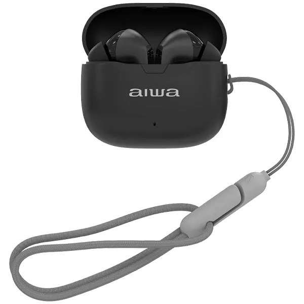 FONE BT *AIWA AWTWSG50ANCB TWS EARBUDS C/MICROFONE PRETO