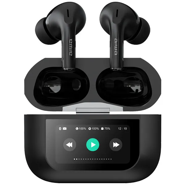 FONE BT *AIWA AWTWSGPROB TWS PRO EARBUDS C/MICROFONE PRETO