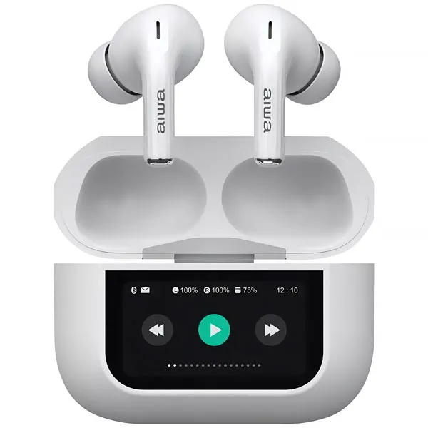 FONE BT *AIWA AWTWSGPROW TWS PRO EARBUDS C/MICROFONE BRANCO