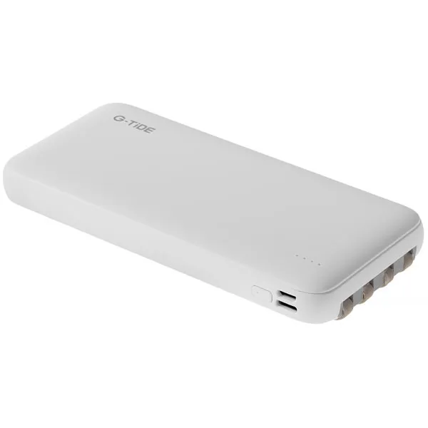 Cargador Portátil G-TiDE P1 10.000 mAh Salida USB - Blanco