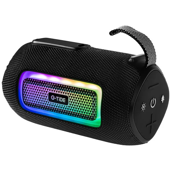 SPEAKER G-TIDE SV41 TWS BLUETOOTH USB AUX M.SD FM P.AGUA 20WATTS PRETO