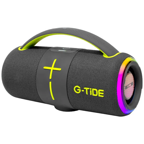 SPEAKER G-TIDE SH80 TWS BLUETOOTH USB AUX M.SD P.AGUA 50WATTS CIN/VRD