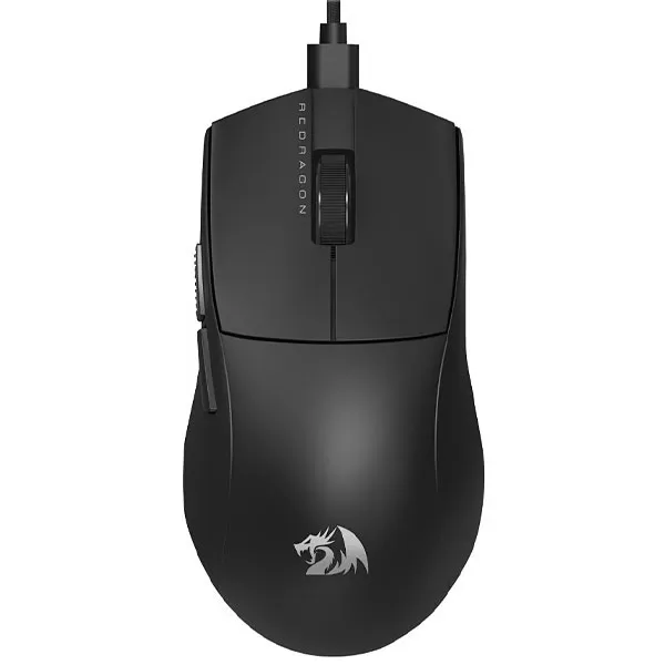 Mouse Gaming Redragon K1NG 1K M724 USB até 12.400 DPI - Preto