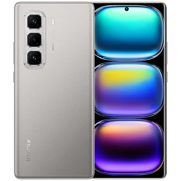 Smartphone Infinix HOT 50 Pro+ X6880 NFC Dual SIM de 256GB/8GB RAM de 6.78" 50+2MP/13MP - Titanium Grey