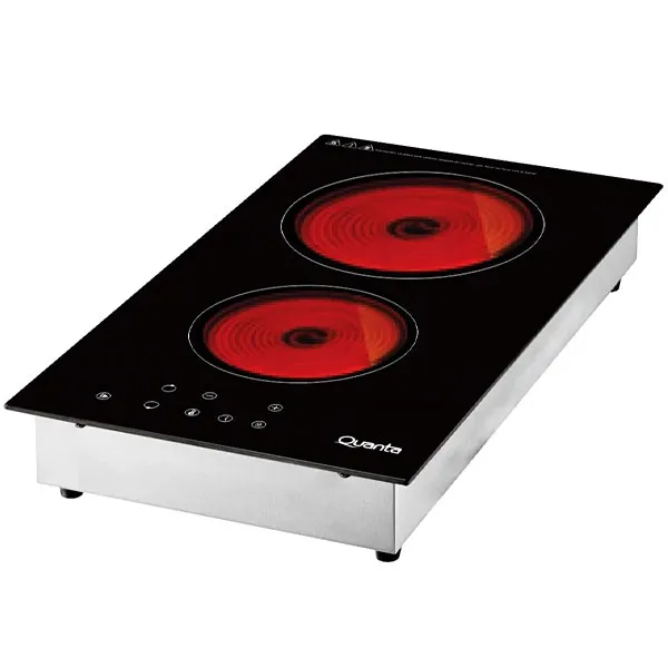 FOGAREIRO QUANTA QTCEI300 INFRAVERMELHO 2FOGAO 220V/50/60HZ PRETO
