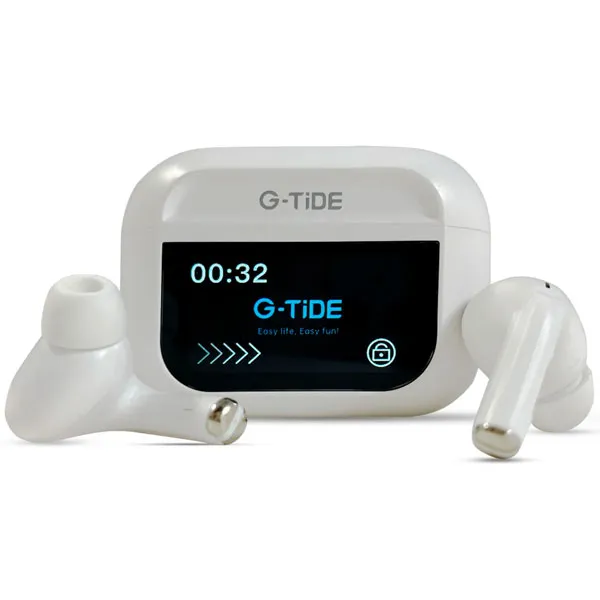 FONE BT G-TIDE FUTURE POD TRUE WIRELESS EARPHONE C/MICROFONE BRANCO