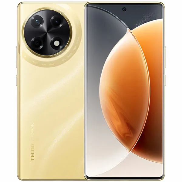 Smartphone TECNO Camon 30S CLA5 NFC Dual SIM de 256GB/8GB RAM de 6.78" 50+2MP/13MP - Dawn Gold