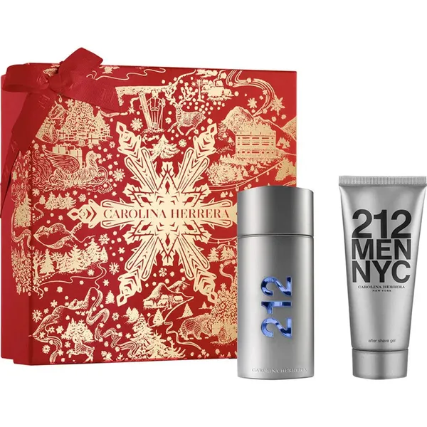 PERFUME MASCULINO CAROLINA HERRERA 212 MEN EDT 100 +ASG 100 KT(101841)