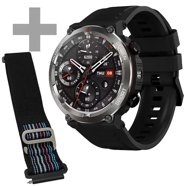 RELOGIO BLACKVIEW W50 PRO SMART WATCH PRETO