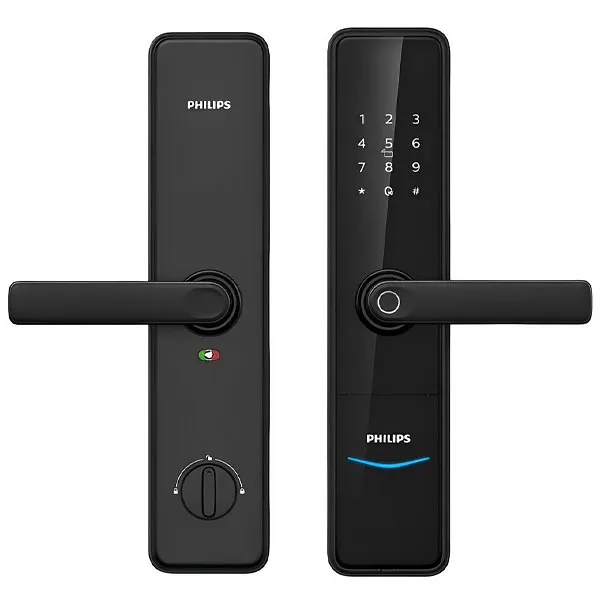 FECHADURA PHILIPS DDL603E-5HWS SMART DIGITAL PRETO