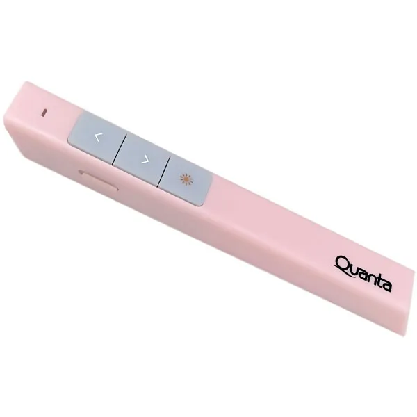 PRESENTER QUANTA QTPLEC20 LASER ECOCONNECT 2.4GHZ USB ROSA CLARO