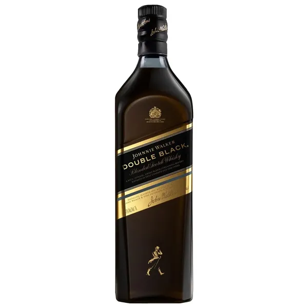 BEBIDA WHISKY JOHNNIE WALKER DOUBLE BLACK 1LITRO S/CAIXA (2077)