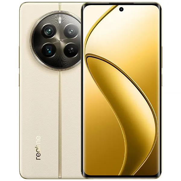 Smartphone realme 12 Pro+ RMX3840 NFC Dual SIM de 256GB/8GB RAM de 6.7" 50+64+8MP/32MP - Navigador Beige (Anatel)