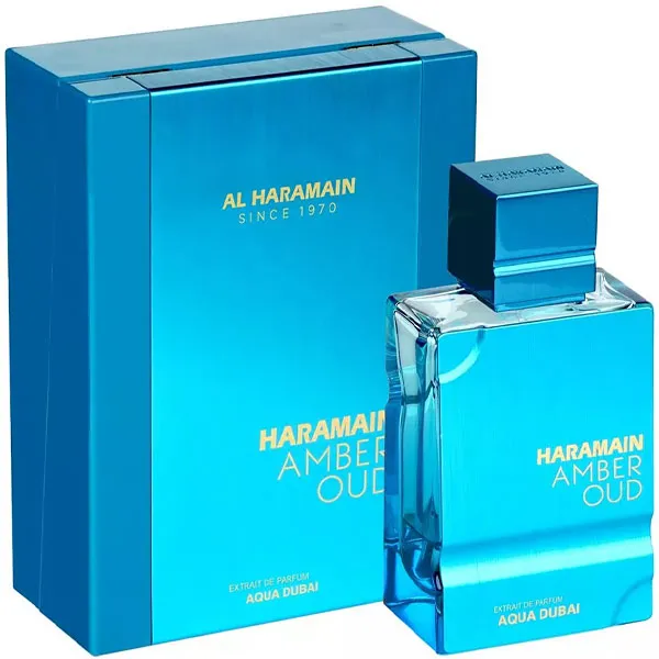 PERFUME UNISSEX ARABE AL HARAMAIN AMBER OUD DUBAI AQUA EXTRAIT  75(859