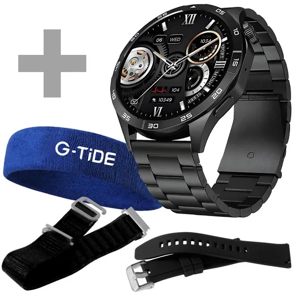 RELOGIO G-TIDE POWER AMOLED SMART WATCH PRETO