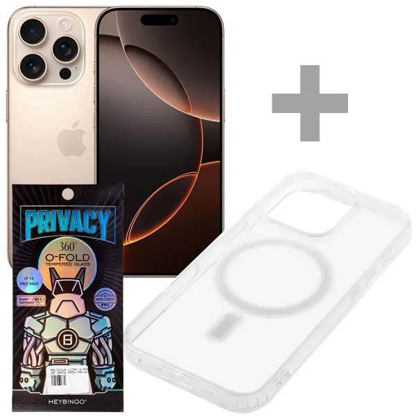 CEL IPHONE 16 PRO MAX ESIM 6.9"  8GB+256GB A3084 DES TIT+CA MAGSAF1+PE
