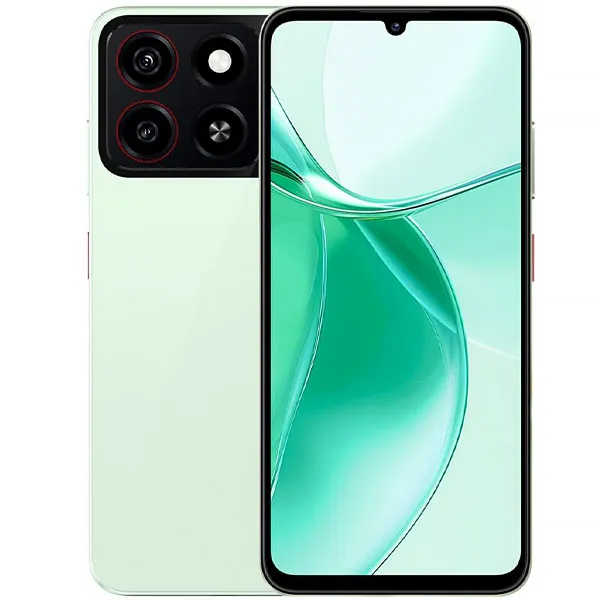 Smartphone ZTE BLADE A35 Z2453 Dual SIM de 64GB/4GB RAM de 6.75" 8MP/5MP - Verde (Anatel) (1 Ano de Garantia BR)
