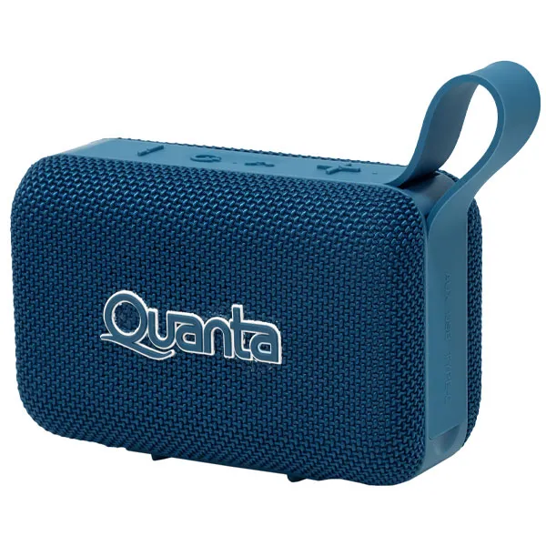 SPEAKER QUANTA QTSPS80 TWS BLUETOOTH USB AUXILIAR 8WATTS AZUL