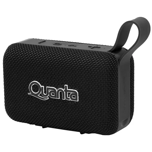 SPEAKER QUANTA QTSPS80 TWS BLUETOOTH USB AUXILIAR 8WATTS PRETO
