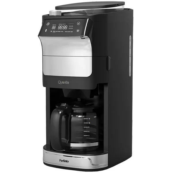 CAFETEIRA QUANTA QTCAM150 2EM1 1050WATTS 220V/50/60HZ PRETO/SILVER