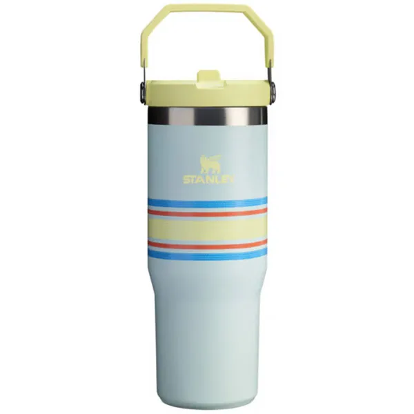 GARRAFA TERMICA STANLEY 993-806 ICEFLOW FLIP STRAW TUMBLER VD/CL 887ML