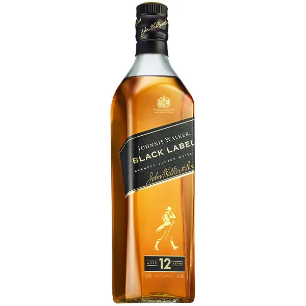 Whisky Johnnie Walker Black Label 12 anos 1 Litro