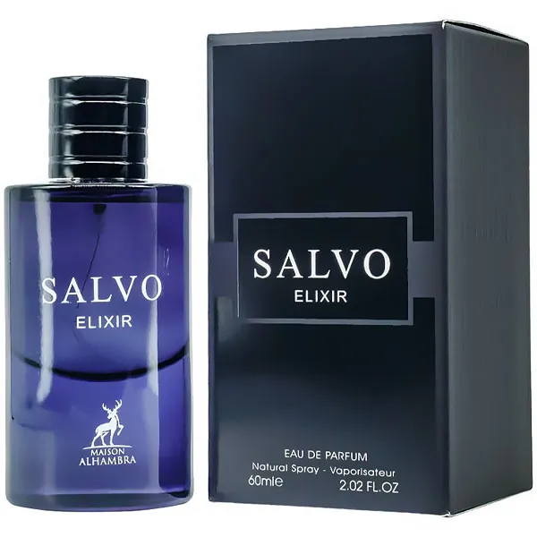 PERFUME MASCULINO ARABE MAISON ALHAMBRA SALVO ELIXIR EDP 60ML (590776)