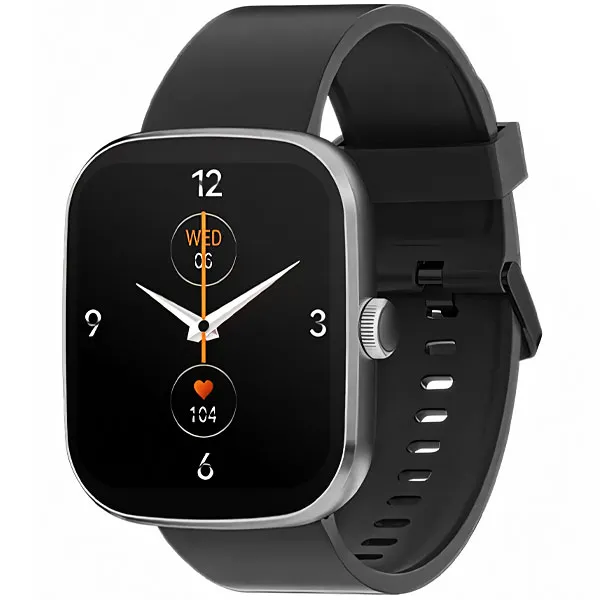 Smartwatch IMILAB imiki Frame 2 Lite com Bluetooth - Prata/Preto