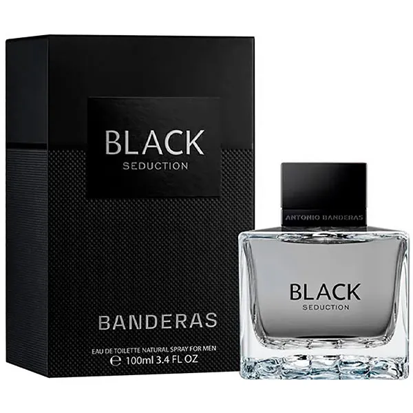 Perfume Masculino Antonio Banderas Black Sedution EDT 100 ml