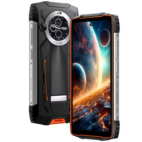 CEL BLACKVIEW BV8200 DUAL 6.5" 12GB+256GB LTE 50MP/32MP PRETO/LARANJA