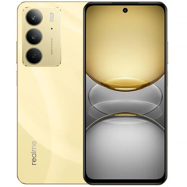 Smartphone realme C75 RMX3941 NFC Dual SIM de 256GB/8GB RAM de 6.72" 50MP/8MP - Lightning Gold (Anatel)