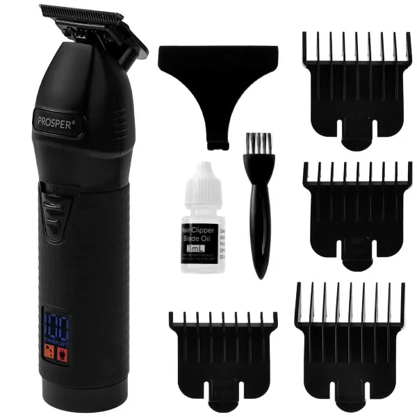 MAQUINA  PROSPER P-2130 HAIR CLIPPER RECARREGAVEL 2V PRETO