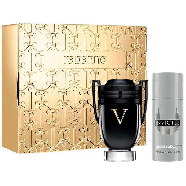 Kit Perfume Masculino Paco Rabanne Invictus Victory EDP 100 ml + Desodorante