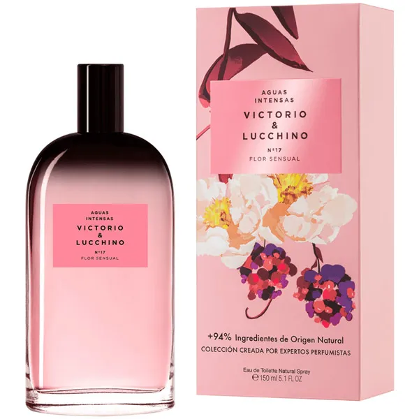 PERFUME FEMININO VICTORIO&LUCCHINO AGUAS N17 FLOR SENSUAL EDT 150(0388