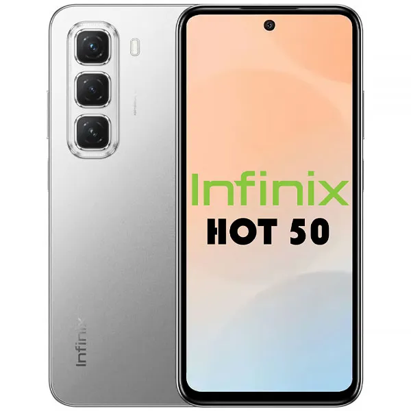 Smartphone Infinix HOT 50 X6882 NFC Dual SIM de 256GB/6GB RAM de 6.78" 50MP/8MP - Titanium Grey