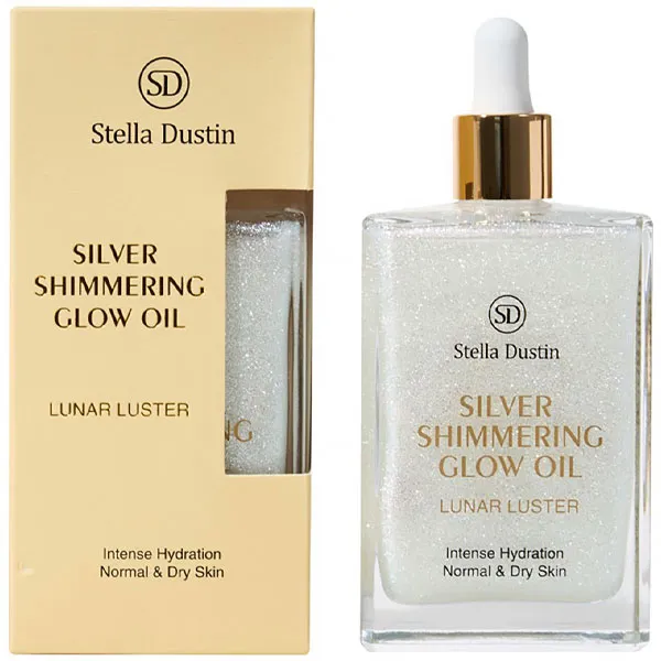 OLEO CORPO STELLA DUSTIN SILVER SHIMMERING GLOW OIL LUNA LUSTE 100(741