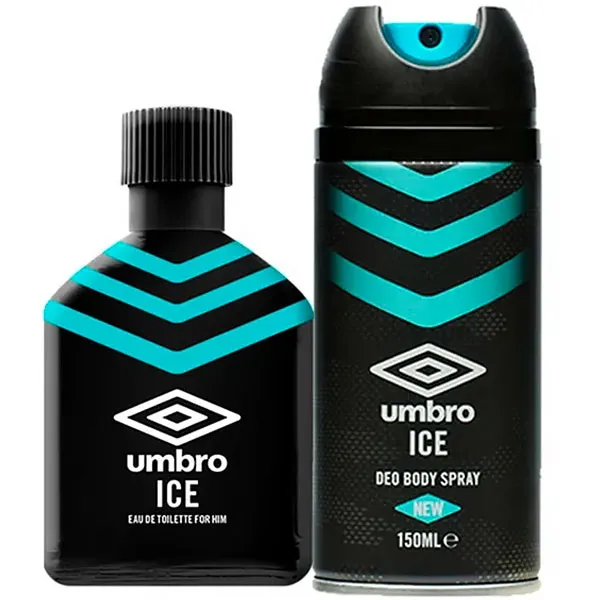 PERFUME MASCULINO UMBRO ICE EDT 100ML+DEO 150ML KIT (264976)