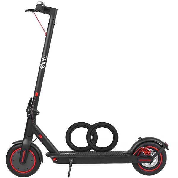 Patinete Elétrico 4life ECOlife Pro FL265PROB com Rodas de 8.5" até 30 km/h - Preto