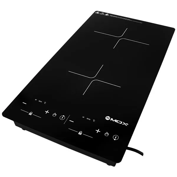 FOGAREIRO MOX MO-KIC04 INFRAVERMELHO 2FOGAO 220V/50/60HZ PRETO/CINZA