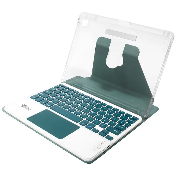 CAPA IPAD 4LIFE FL102360CTDG SMART MAGNETIC 10.2" C/TECLADO VERDE