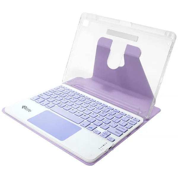 CAPA IPAD 4LIFE FL102360CTDP SMART MAGNETIC 10.2" C/TECLADO ROXO