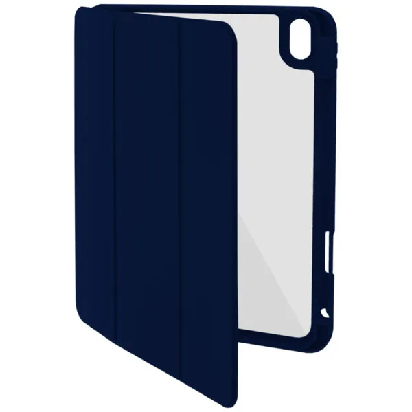 CAPA IPAD 4LIFE 10.9" AZUL ESCURO/TRANSPARENTE