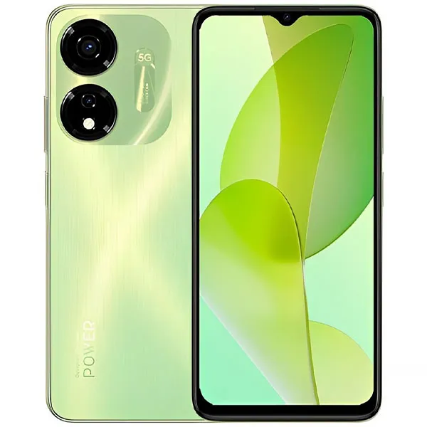Smartphone itel P55 P661N Dual SIM de 128GB/6GB RAM de 6.6" 50MP/8MP - Mint Green
