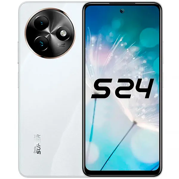 Smartphone itel S24 S667LN NFC Dual SIM de 128GB/4GB RAM de 6.6" 108MP/8MP - Dawn White