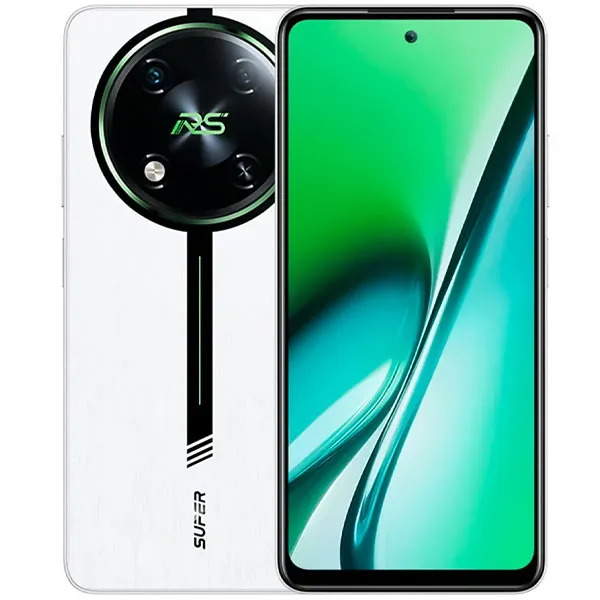 Smartphone itel RS4 S666LN NFC Dual SIM de 256GB/12GB RAM de 6.6" 50MP/8MP - Slivery White