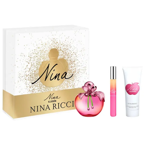 PERFUME FEMININO NINA RICCI NINA ILLUSION EDP80+BL75 +EDP 10M KIT(2227