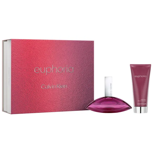 Kit Perfume Feminino Calvin Klein Euphoria EDP 100 ml + Loção Corporal