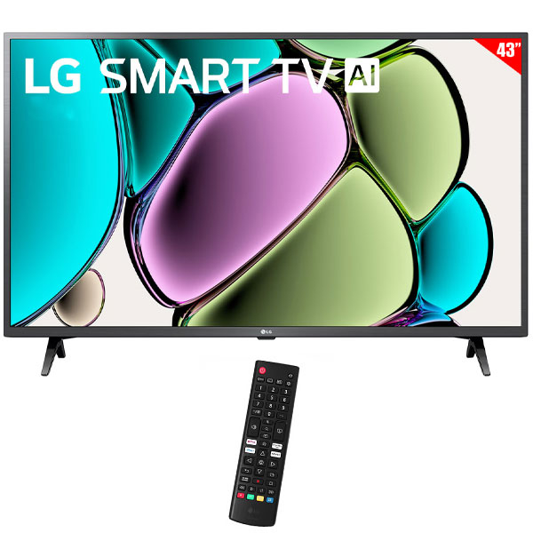 TV  LG 43" 43LR6000PSA LED SMART FULL HD BLUETOOTH+CONVERSOR